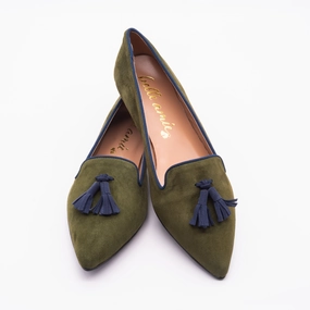 Khaki - Blau Dwrs Loafers