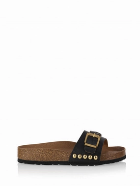 DWRS Sandalen JAVA black, verschiedene Grssen Einlagen Sandalen