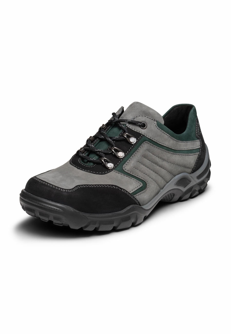 Sicherheitsschuhe Blasen Ferse abenteuerlustiger Trekkingschnrer Nubukleder