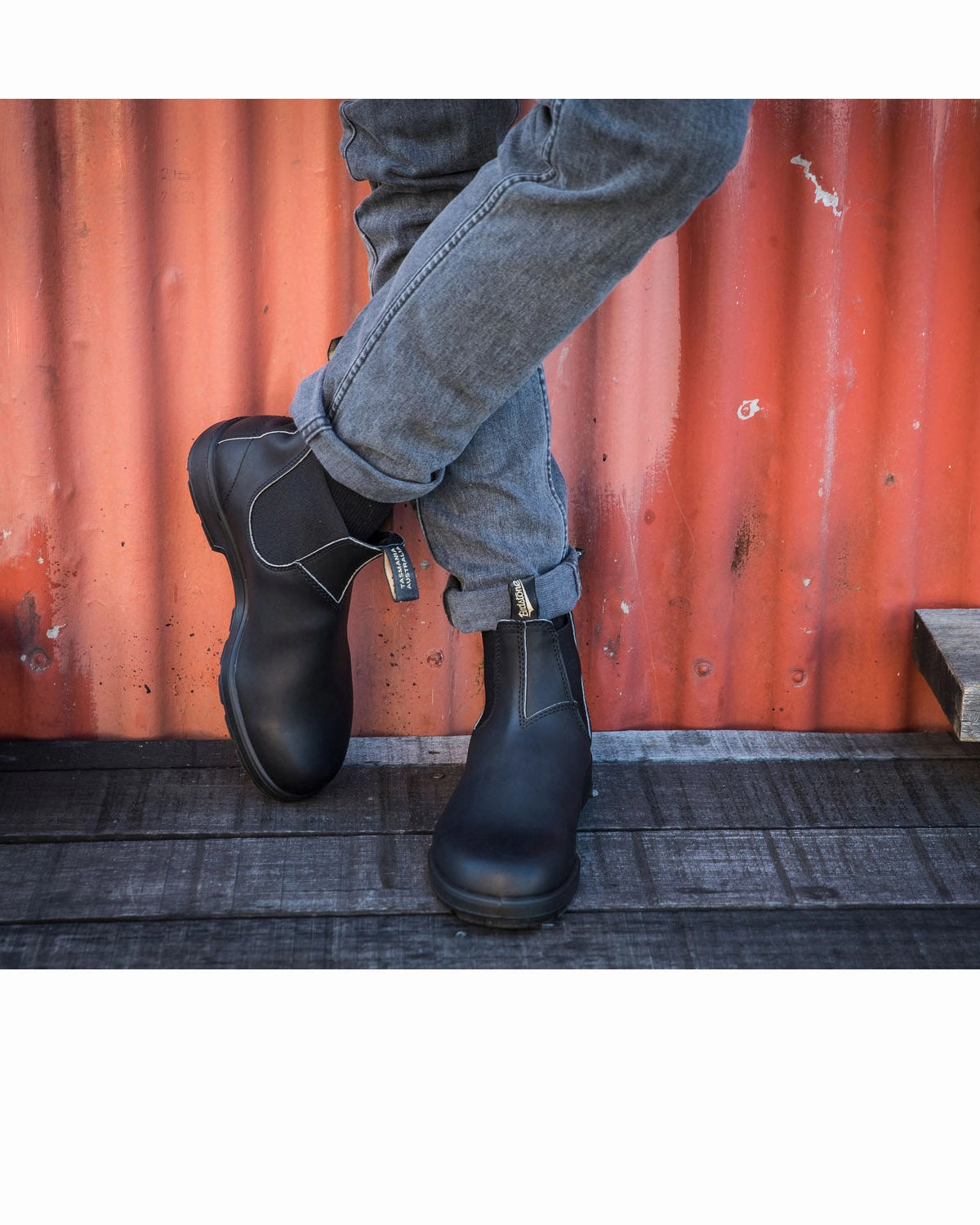 Goodyear Welted Chelsea Boot Blundstones 510 Black