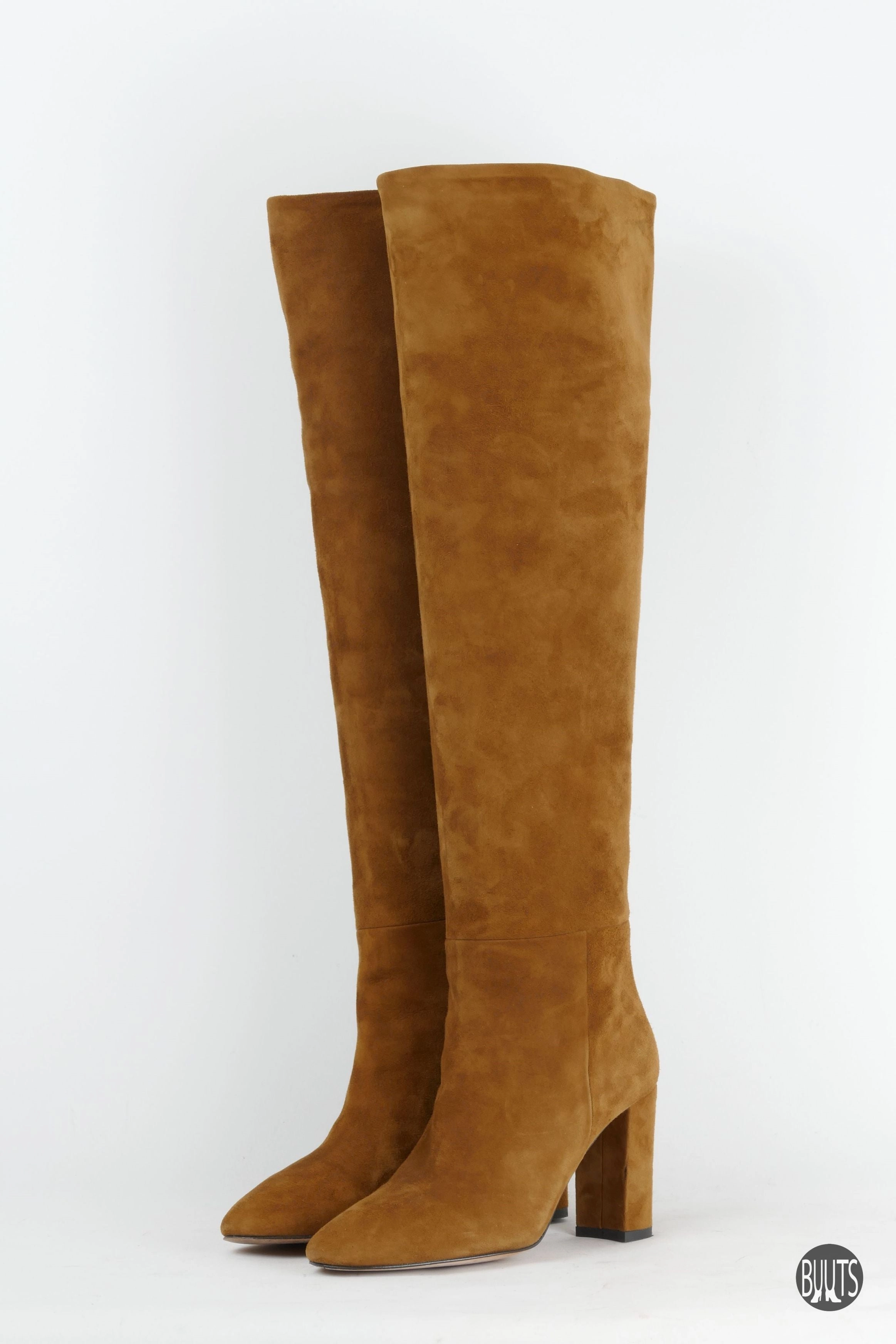 Stiefel Bama Hohe Stiefel Wildleder cognac