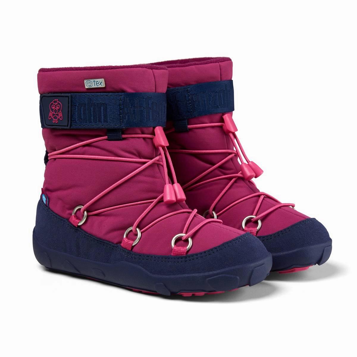 Affenzahn Schneestiefel Econyl Snowy Flamingo Gummi Winterstiefel