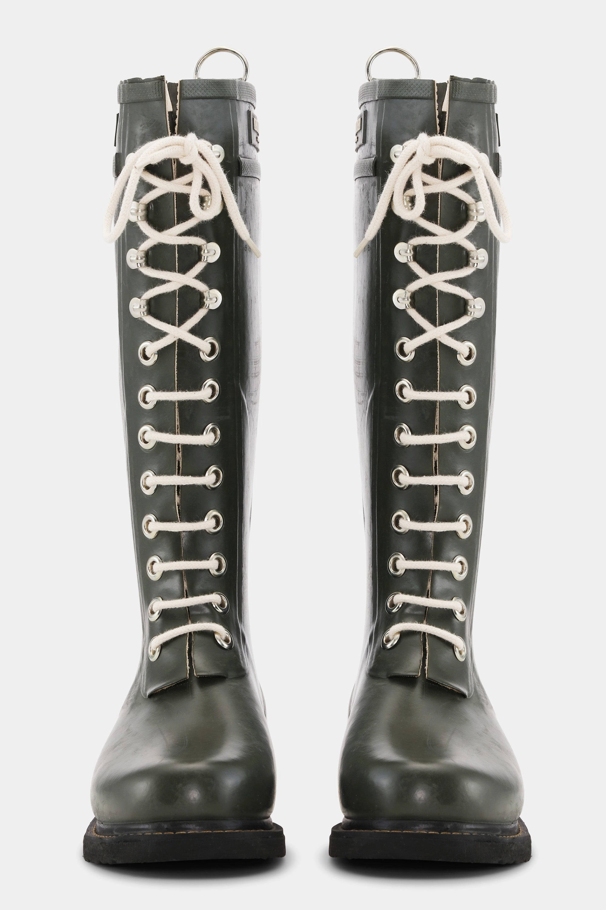 Hohe Gummistiefel - Army Rieker Stiefel Sale