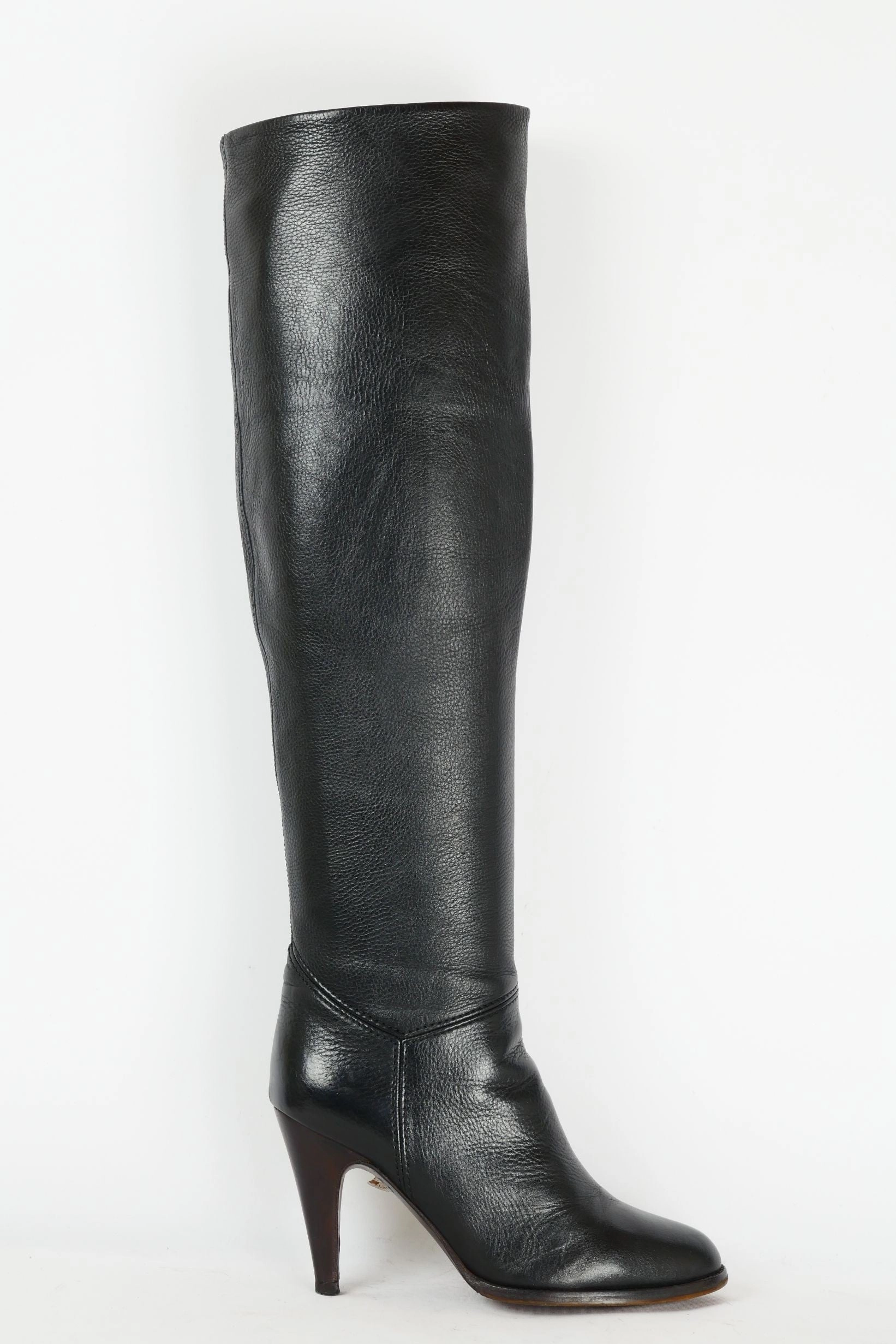 Stiefel 27 Hohe Stiefel Leder blau