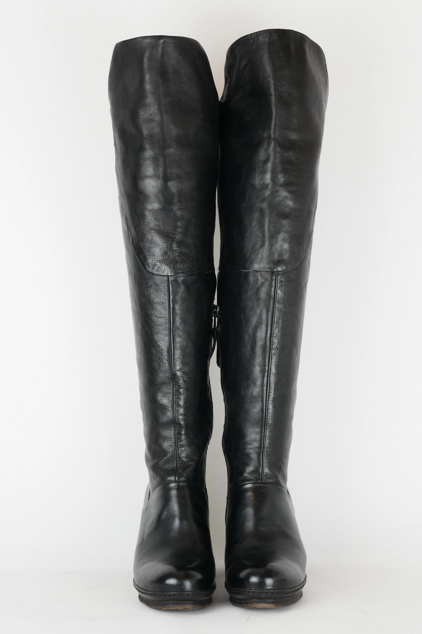 Tretorn Stiefel Hohe Stiefel Leder schwarz