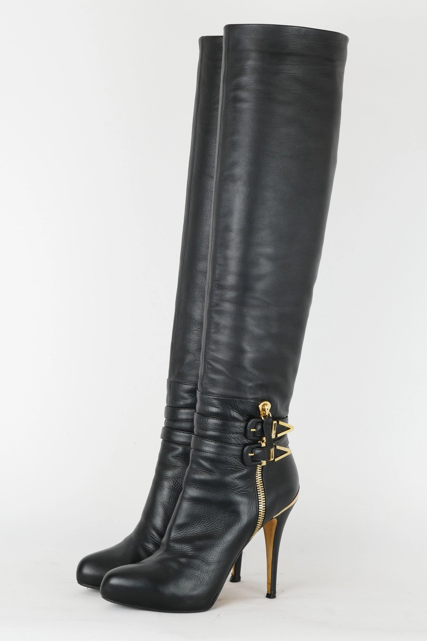 Mountain Horse Stiefel Hohe Stiefel Leder schwarz