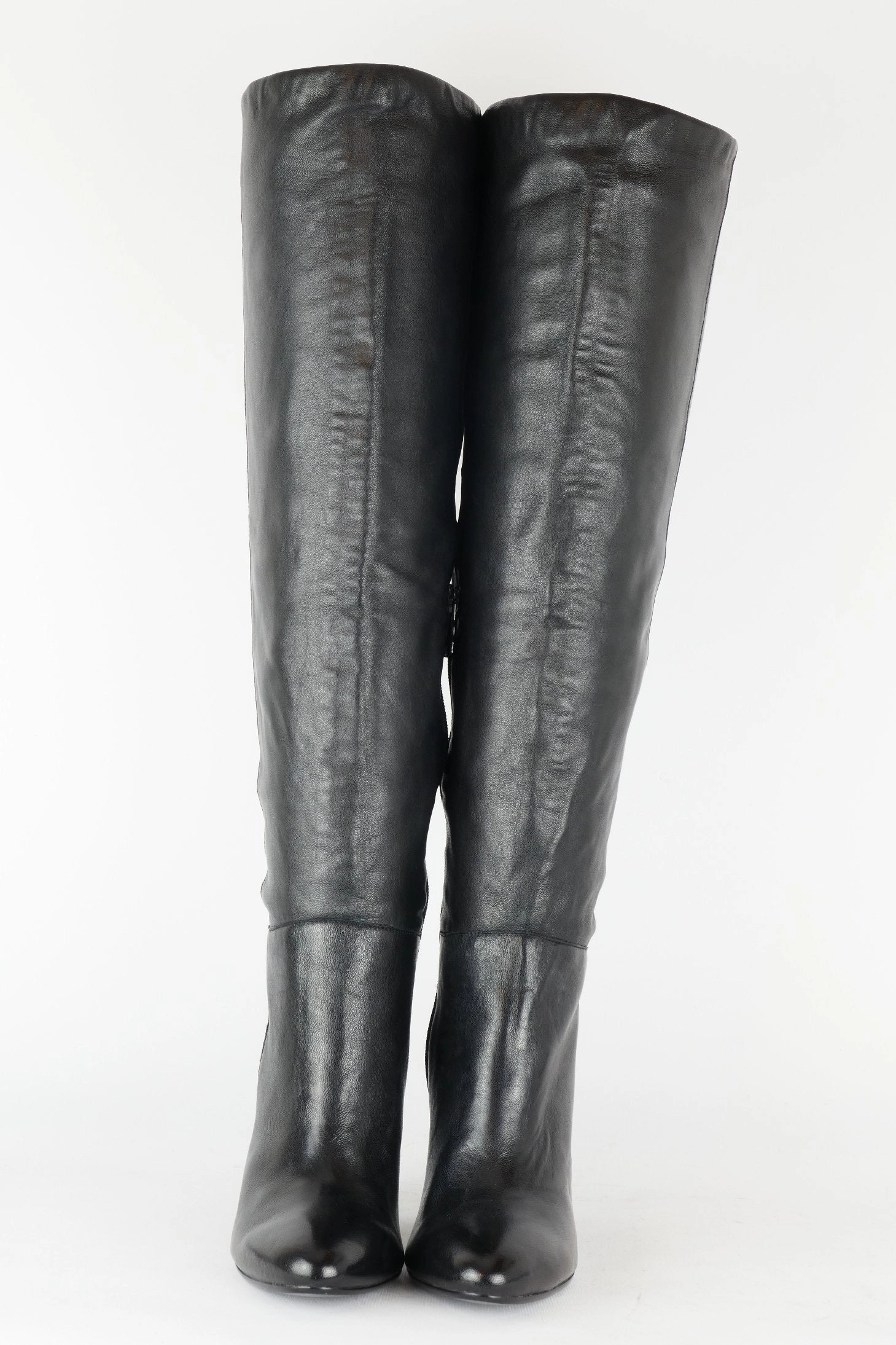 Kochmann Stiefel Hohe Stiefel Leder schwarz