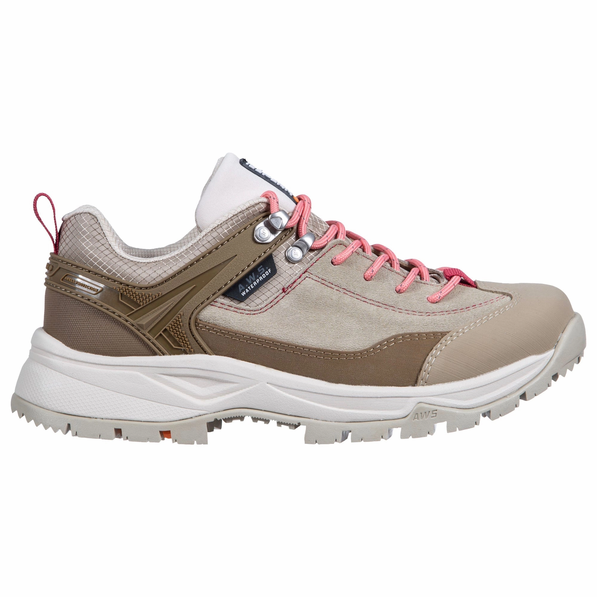 ICEPEAK ABAI MS -  Damen Trekking- & Wanderschuh | wasserdicht - Braun Wedge Shoes High Heels