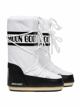 Winterstiefel Gr 47 Icon Nylon Schwarz/Wei