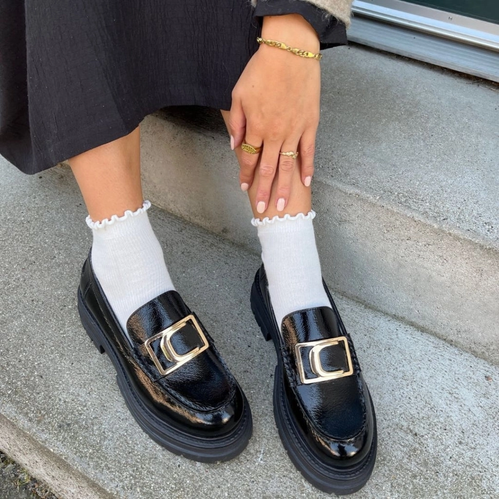 Loafers Zum Anzug ICONIC WALK PATENT - BLACK PATENT
