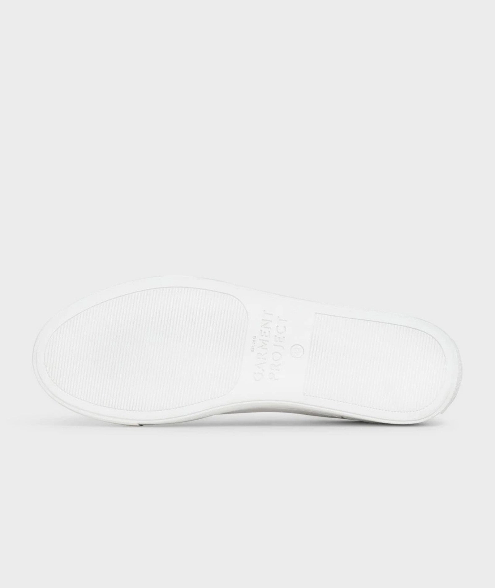 Schmale Sneaker Type - White Leather
