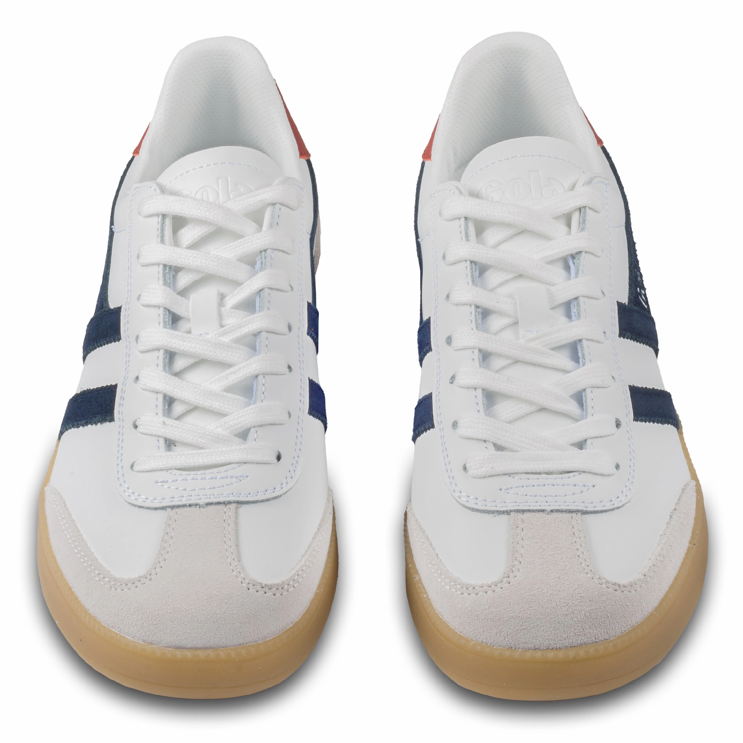 Sneaker Hausschuhe GOLA Herren Sneaker Viper Leather wei/blau - CMB744 | SALE %