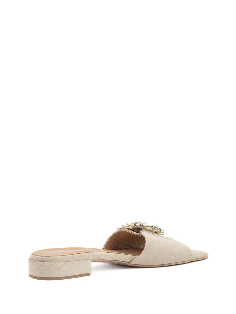 Iris | Slipper Beige Sandalen Bei Polyneuropathie