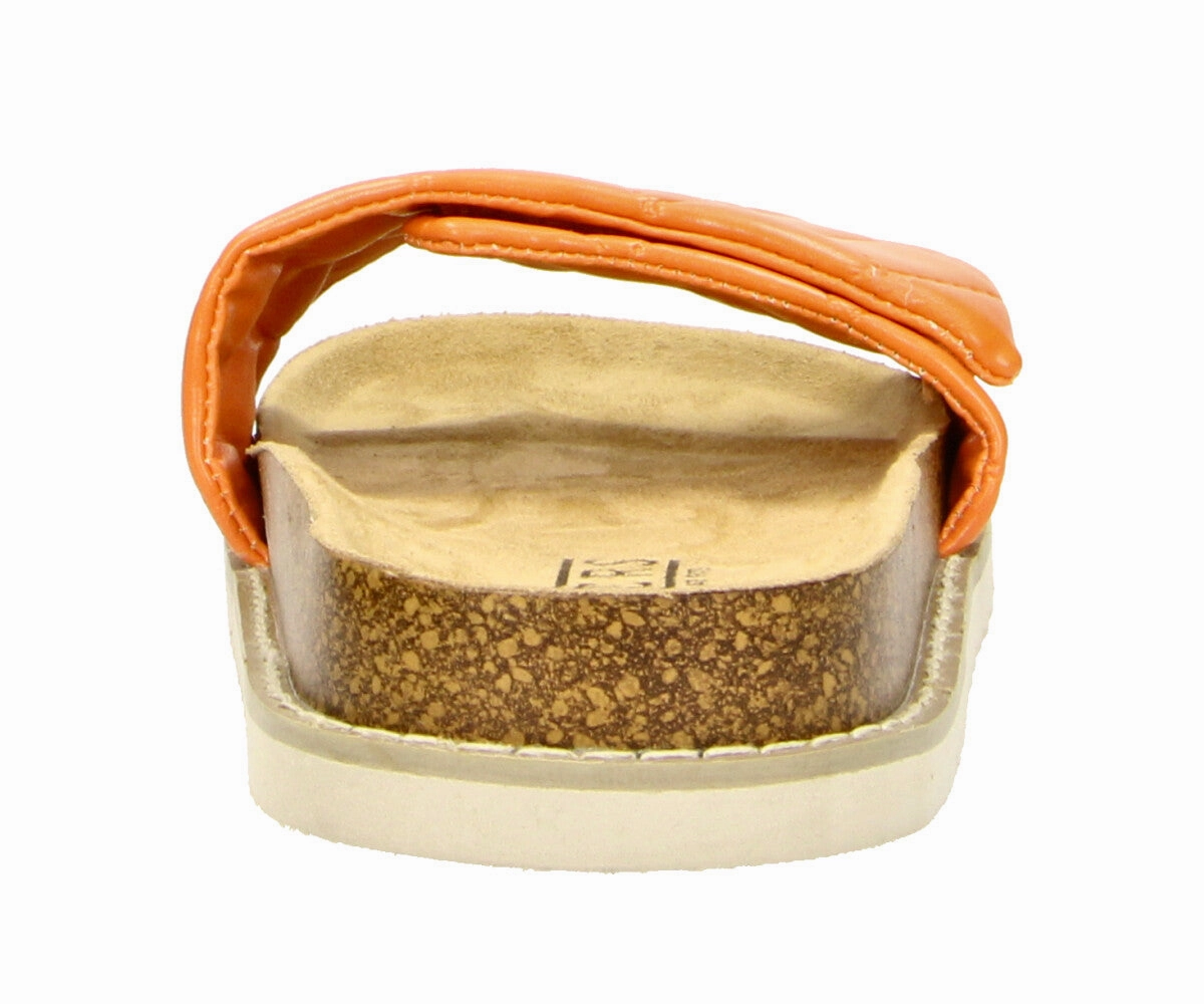 Jade in Orange - Damen Slipper Sandalen Trend 2023