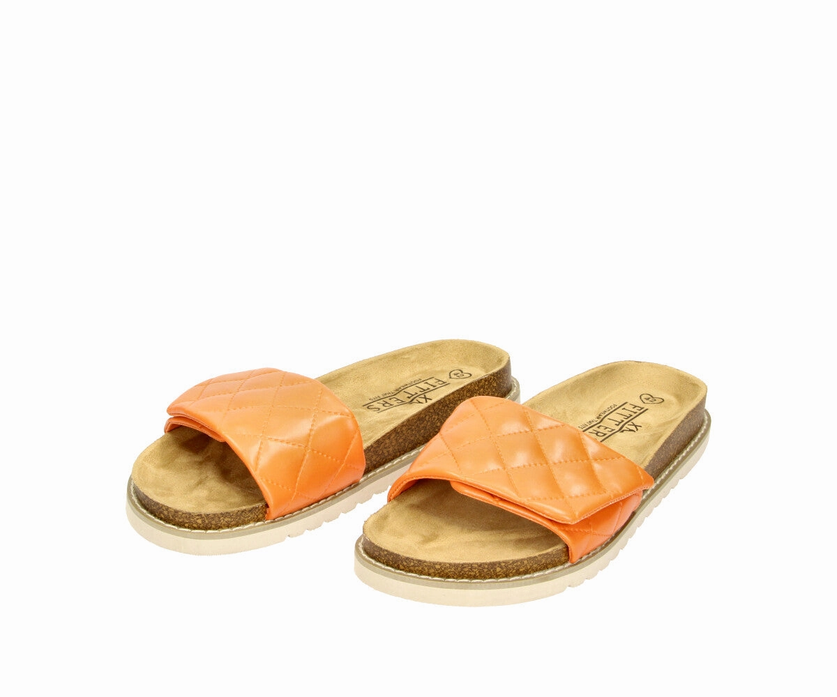 Sandalen Mit Blockabsatz Plateau Jade in Orange - Damen Slipper