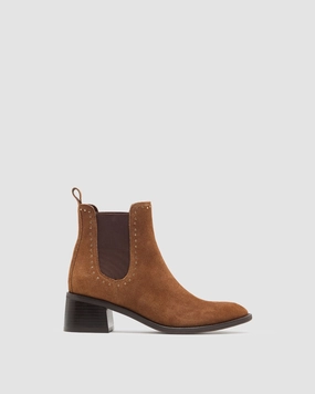 Chelsea Boots Mit Lammfell Jolanda Suede Chelsea Boot