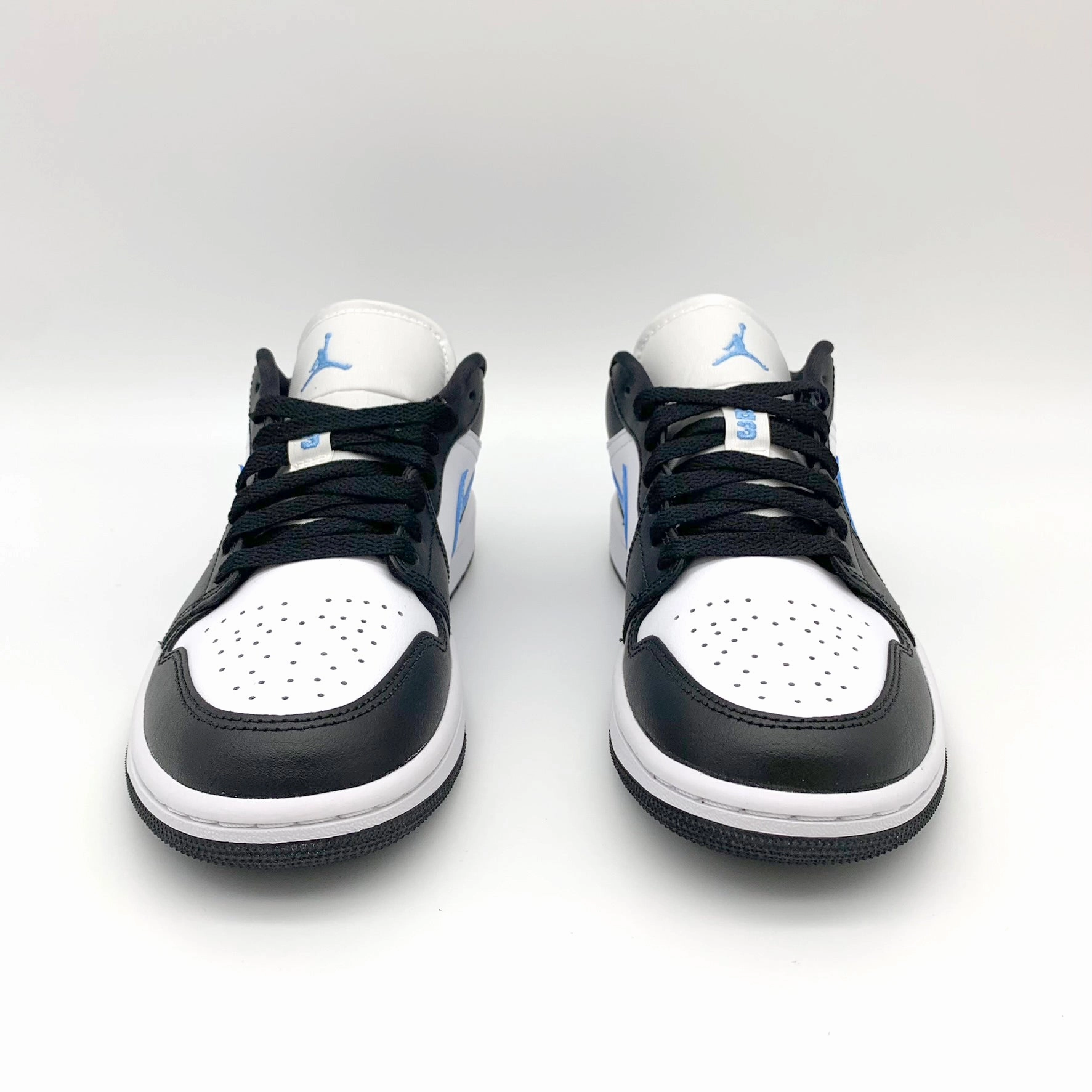 Wasserdicht Jordan 1 Low Black University Blue White