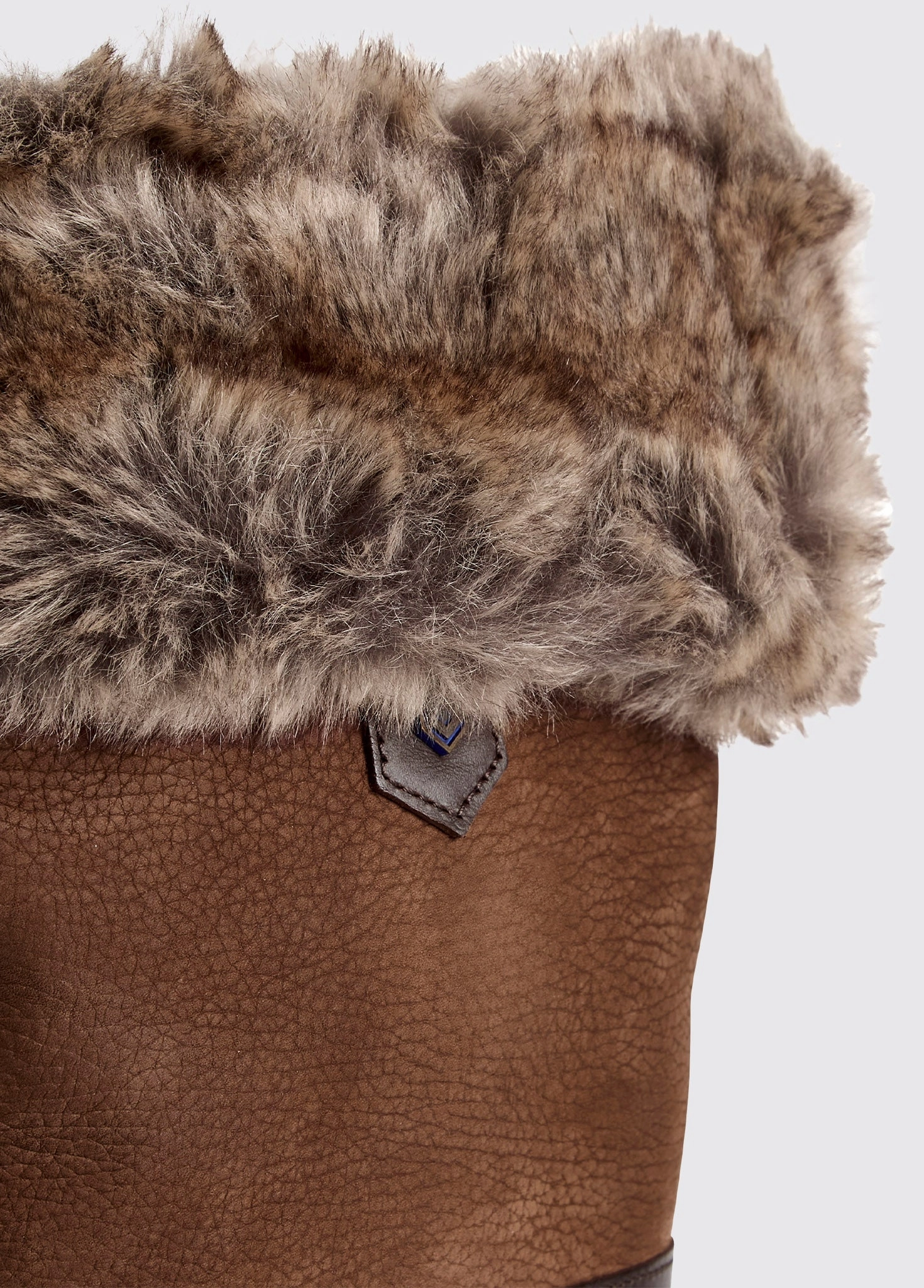 Hotpants Und Stiefel Raftery Kunstfell Stiefel Socke - Chinchilla