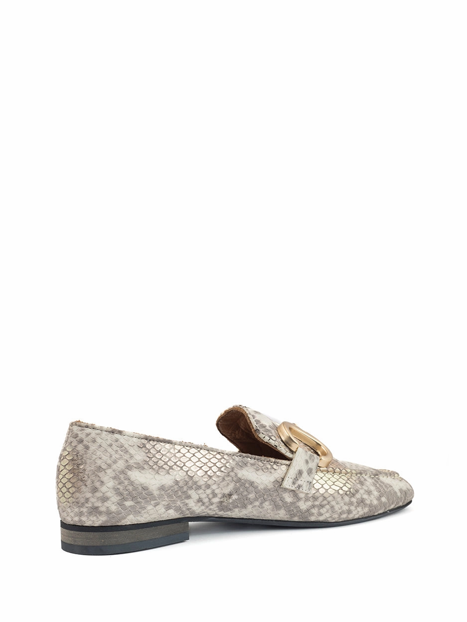 Jula | Loafer Goud snake Vince Loafers