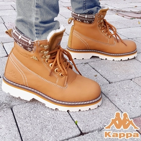 Kappa Winterschuhe Winter Boots Stiefel Montana Camel Leder Winterstiefel