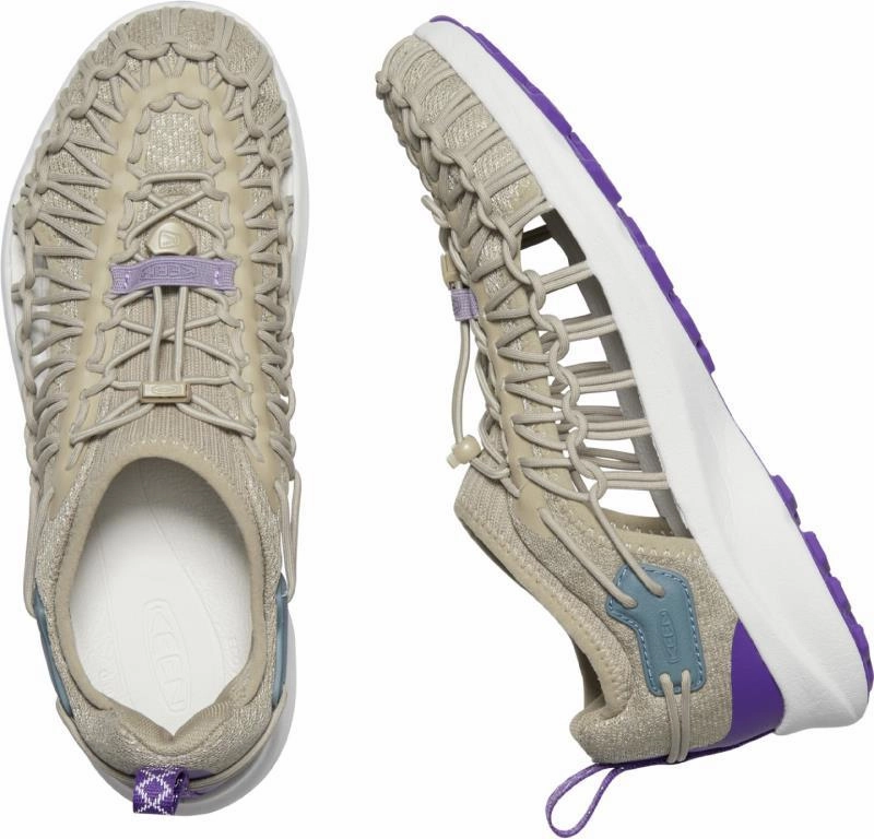 Froddo Canvas Sneaker Keen Damen Sneaker Uneek 1022408 Offen Beige Lila