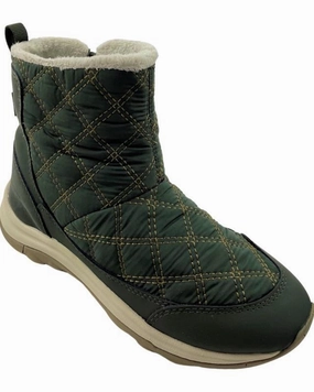 Keen Damen Stiefel Terradora II 1025532 Dunkelgrn Stretch Stiefel Mit Absatz