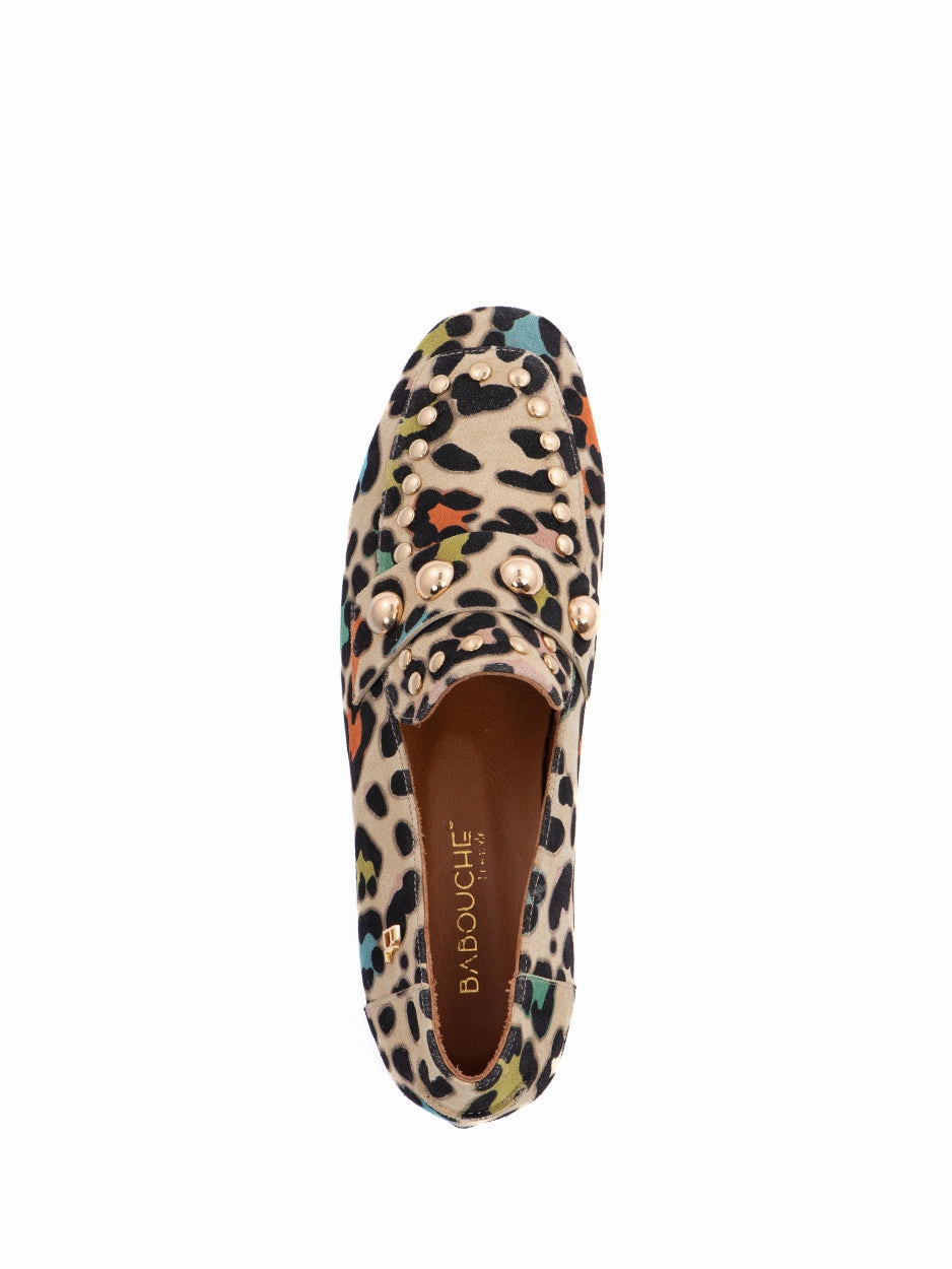Loafers Fits Kick | Loafer Multi Leopardo