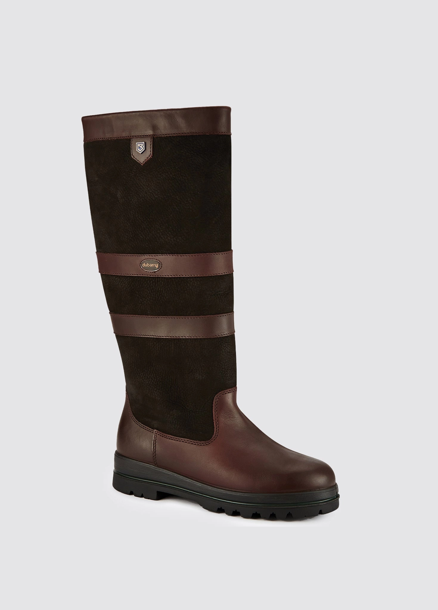 Kilternan Damen Winterstiefel - Black/Brown Kurze Winterstiefel