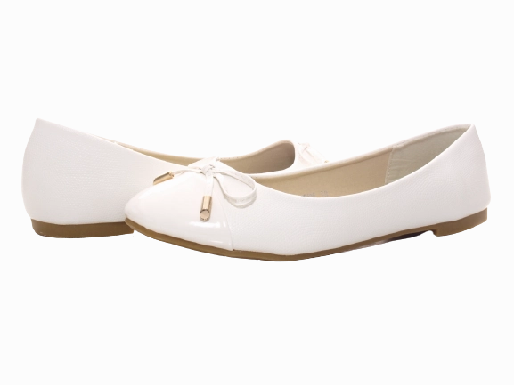 Damen Slipper Halbschuhe Ballerina Loafer Mokassins Slip On Flats Freizeit White # 10105 Chunky Loafers Outfit Ideas