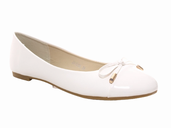Chunky Patent Loafers Damen Slipper Halbschuhe Ballerina Loafer Mokassins Slip On Flats Freizeit White # 10105