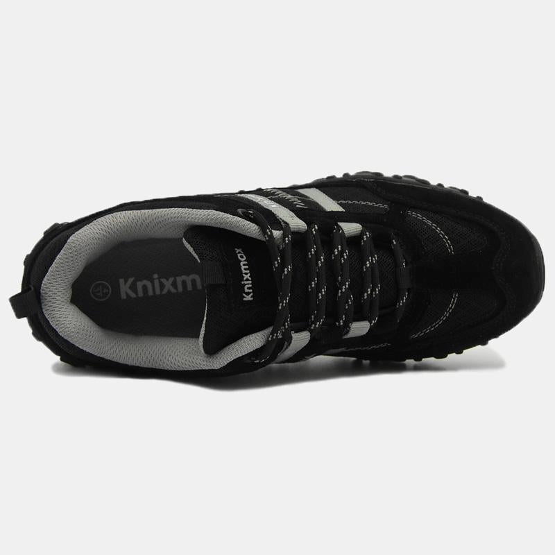 Knixmax Damen Wanderschuhe, Schwarz, Leichte Zustiegsschuhe, Sportschuhe Schöne Pumps