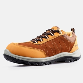 High Heels Knöchelriemen Knixmax wasserdichter Wanderschuh fr Herren, rutschfest, hellbraun, Outdoor-Sneaker fr Trekking