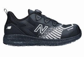 Atlas Sicherheitsschuhe Extra Breit New Balance Speedware Boa, Halbschuhe, schwarz / wei, S1 P SRC S1P S1 SRC FO