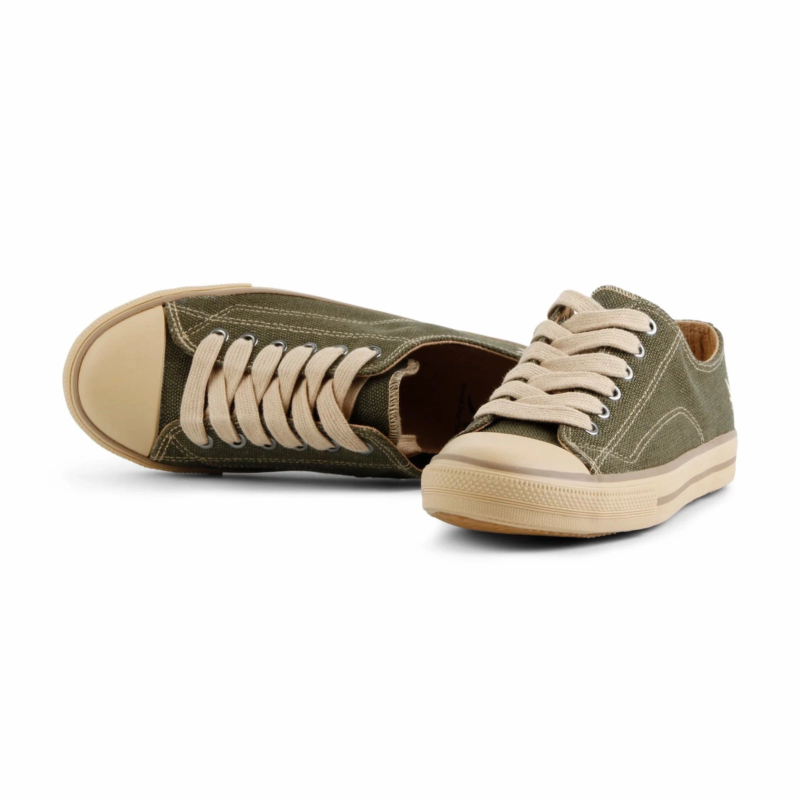Grand Step Shoes Hanf Sneaker Marley khaki Sneaker Holo
