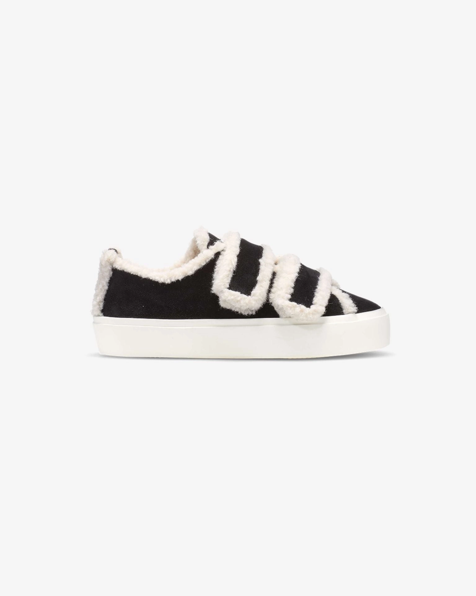 INUIKII Shearling Low Velcro Sort Sneaker Best Sneaker Shop Berlin
