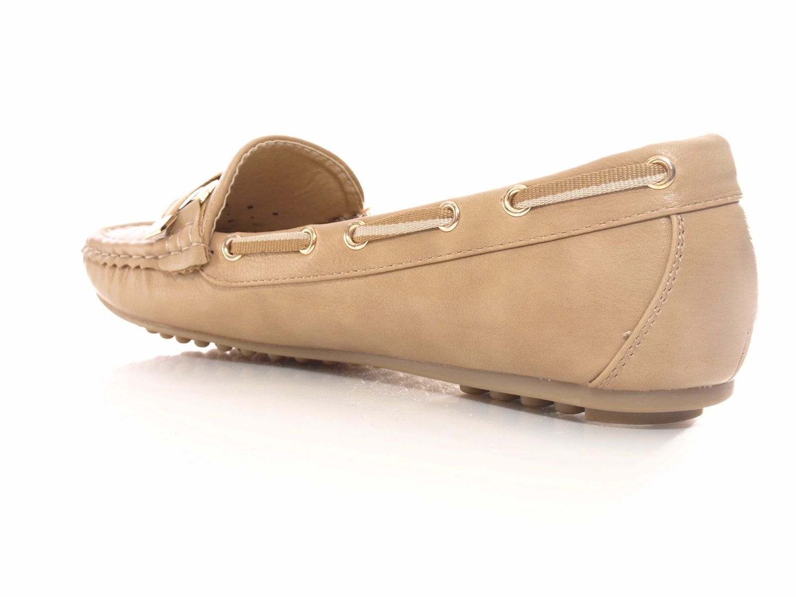 Loafers Drivers Damen Slipper Ballerina Loafer Mokassins Slip On Flats Freizeit Khaki #  570