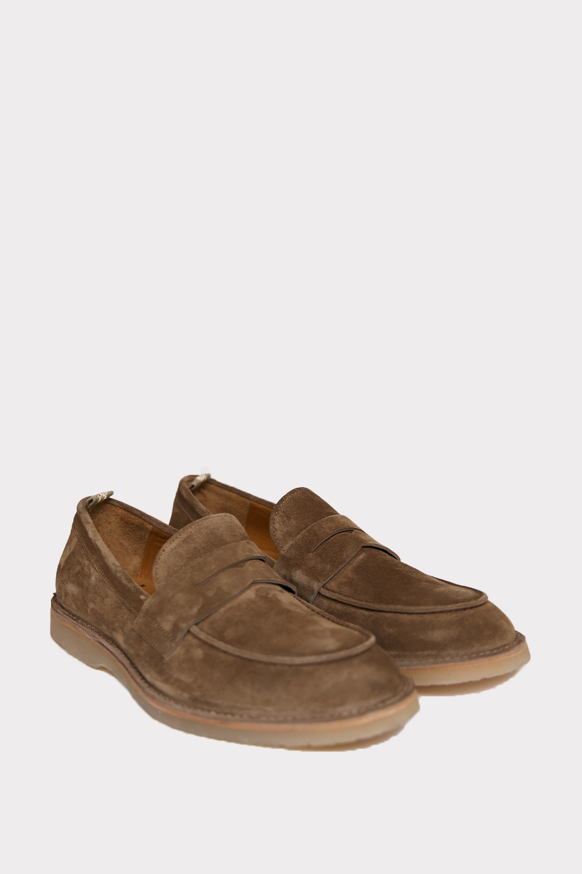 Penny Loafer in braun Chunky Heels Loafers