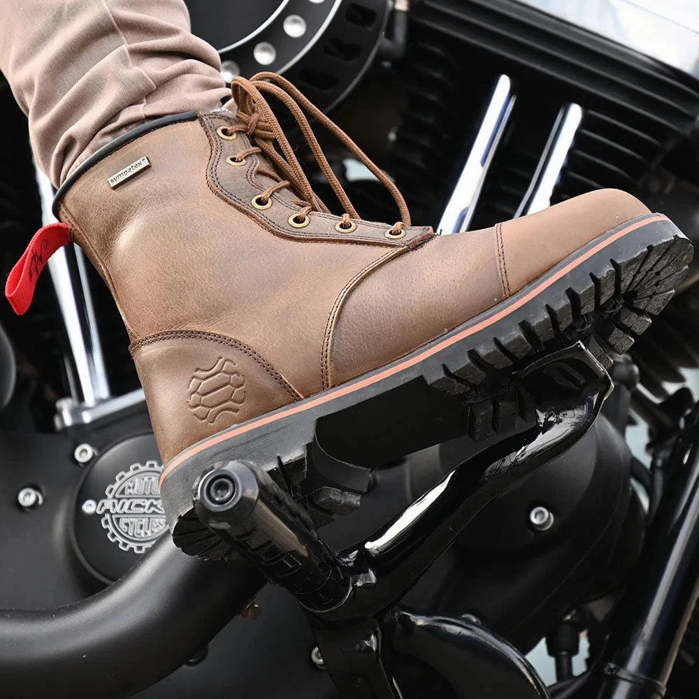 High Heels 20cm Motorradstiefel Carolina Boots Damen