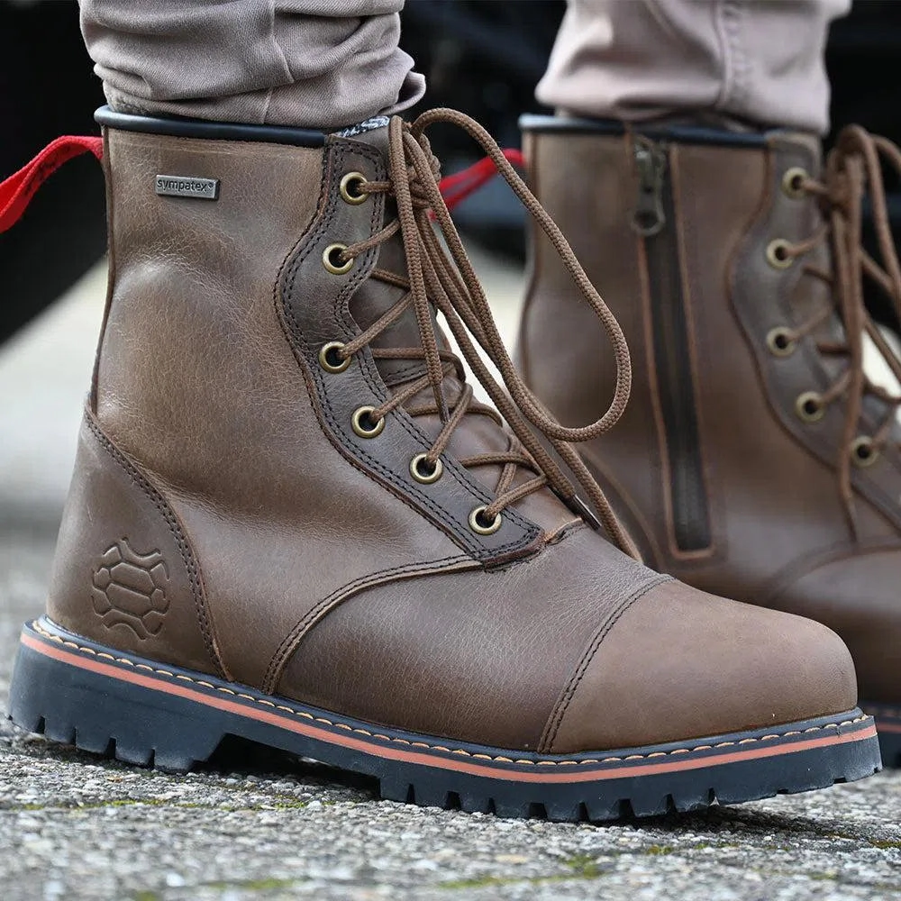 High Heels Comfy Motorradstiefel Carolina Boots Damen