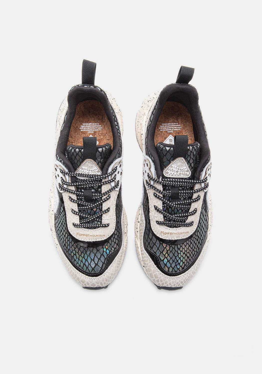 Sneaker Country Og Sftm Kotetsu Wmn Printed Calf offwhite/black