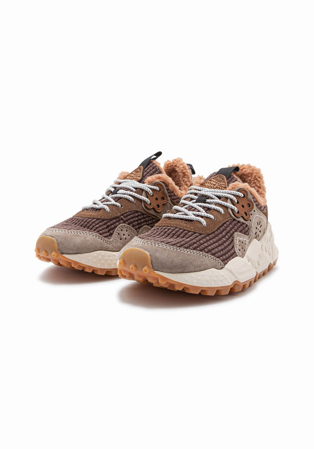 Kotetsu Women Velv.Suede/Shearling taupe Leichteste Sneaker