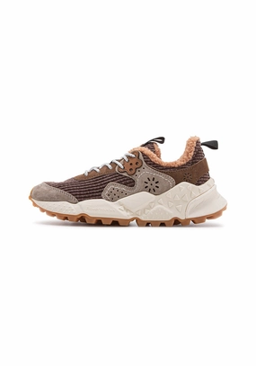 Kotetsu Women Velv.Suede/Shearling taupe Jana Sneaker