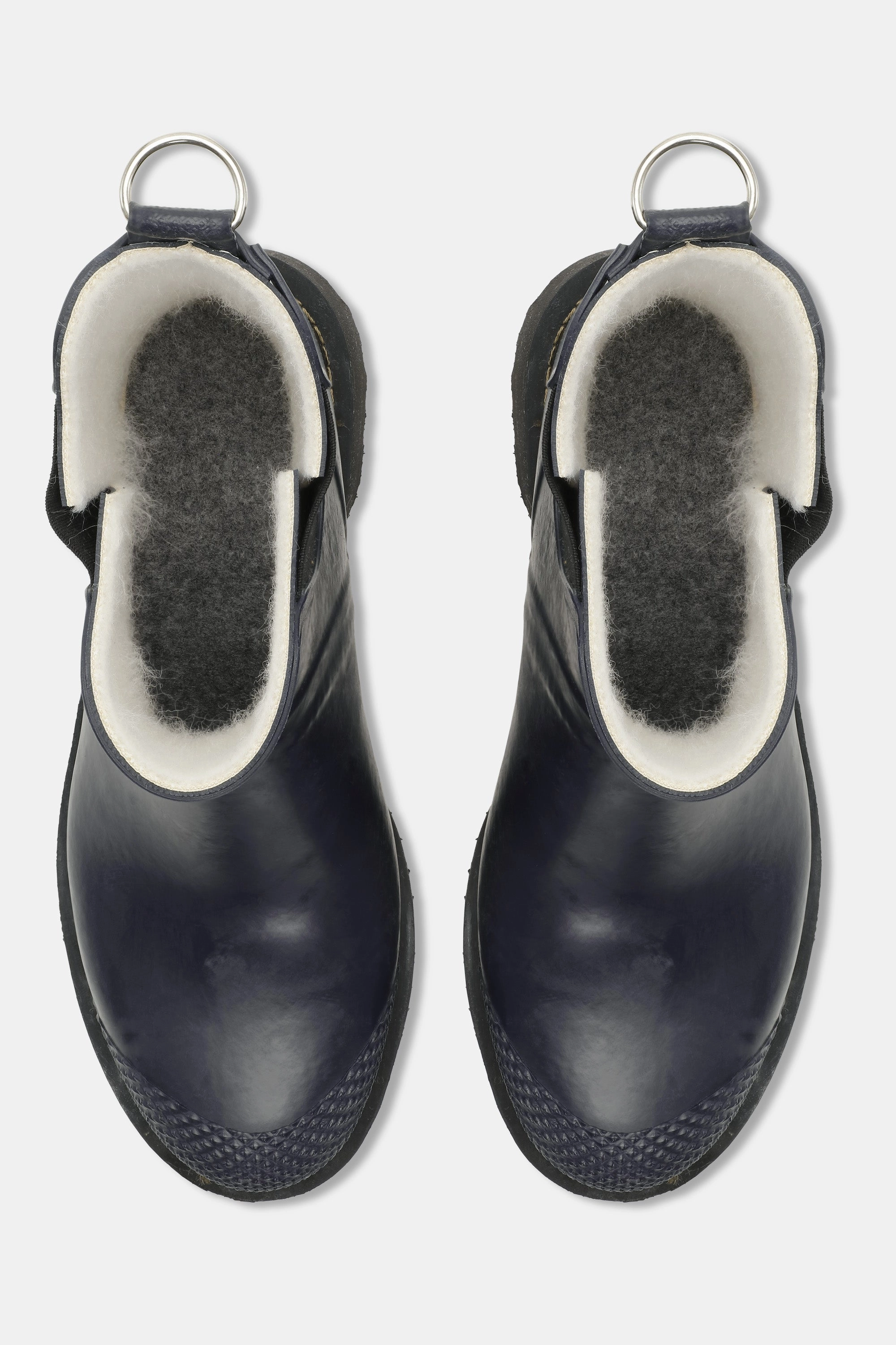 Eva Winterstiefel Kurze Gummistiefel Hohem Absatz - Dark Indigo