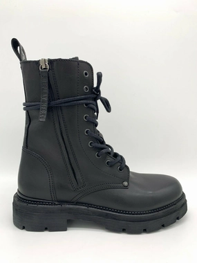 Replay Damenschuhe Schuhe Stiefel Stiefelette Boots Leder Schwarz NEU Thigh Highs High Heels