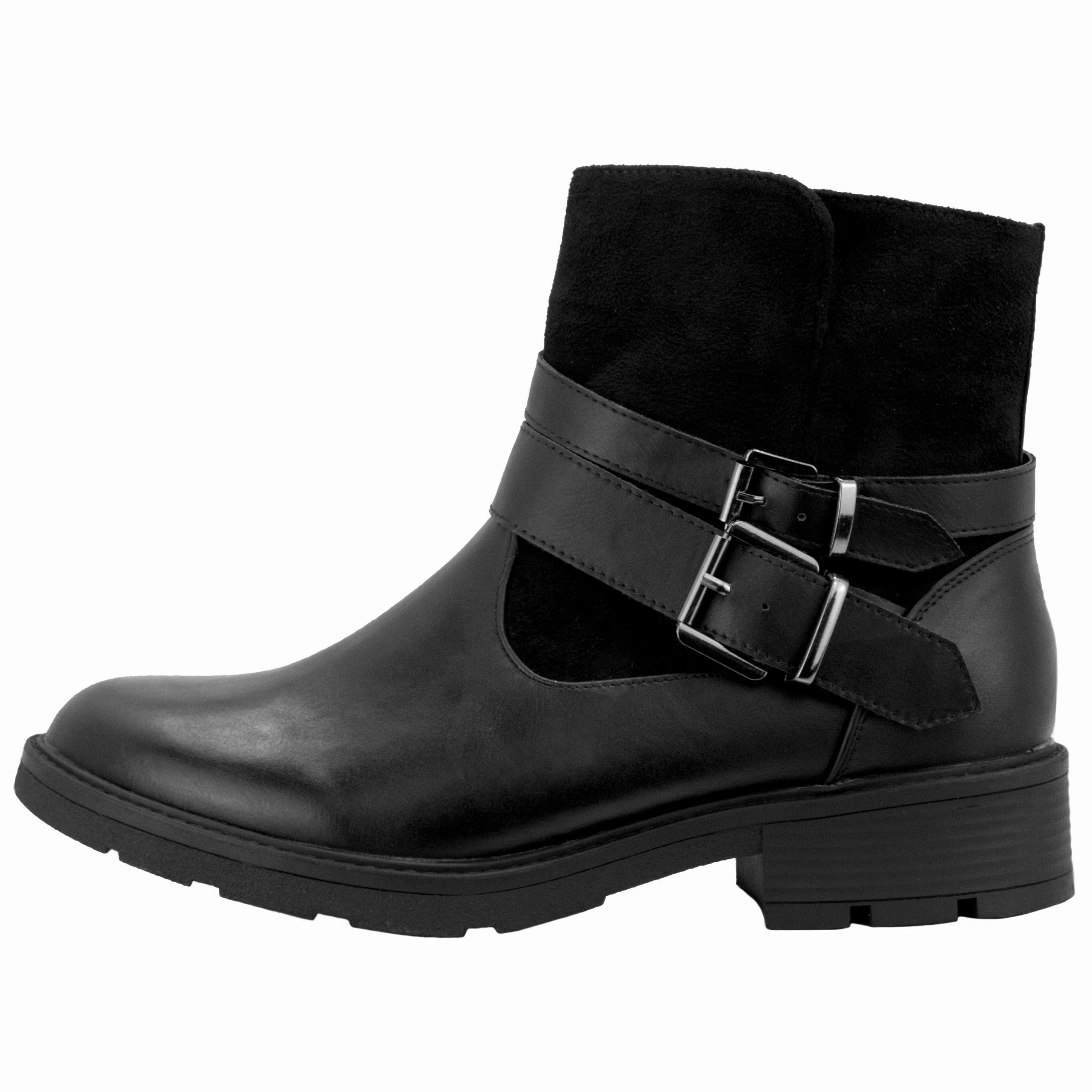 Declan Chelsea Boot Laia PU / MF in schwarz - Damen Stiefelette