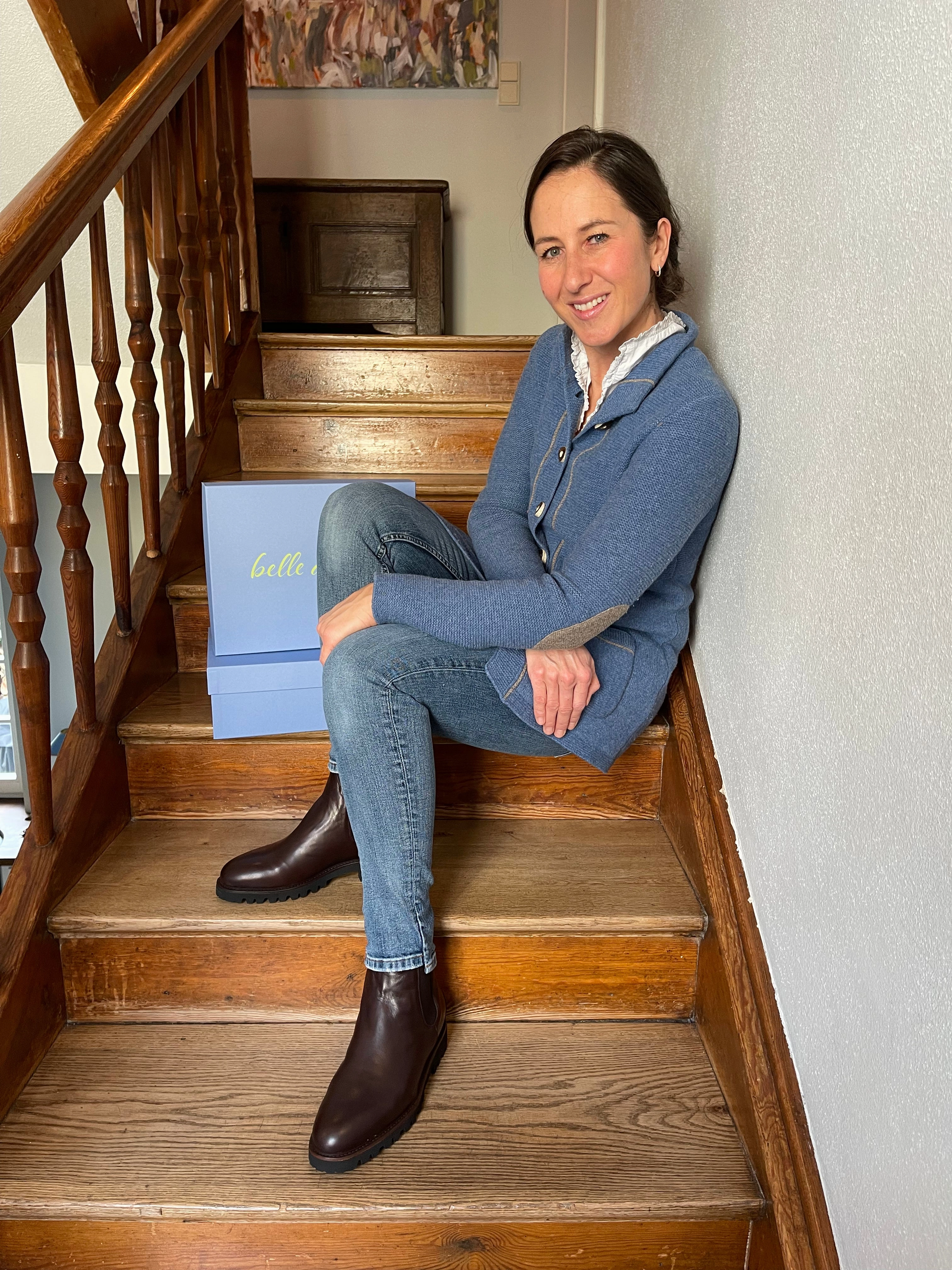 Diemme Chelsea Boots Lammfell Chelsea Boot Braun