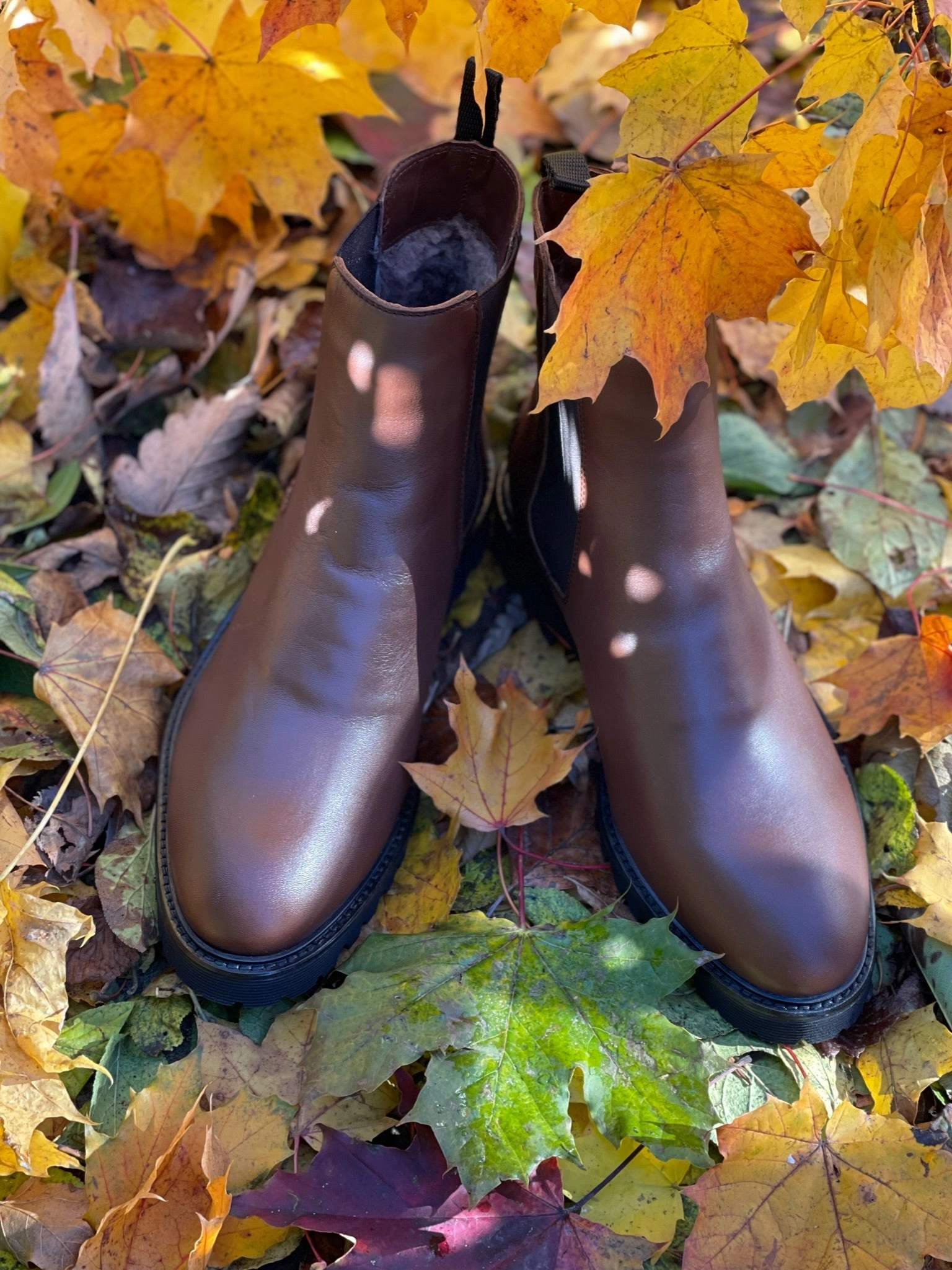 Lammfell Chelsea Boot Braun Lloyds Chelsea Boots