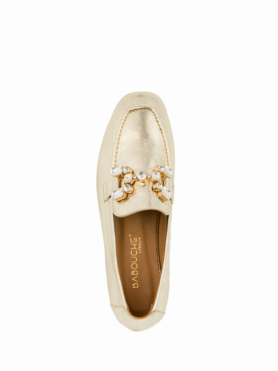 John Galliano Loafers Alina | Loafer Goud