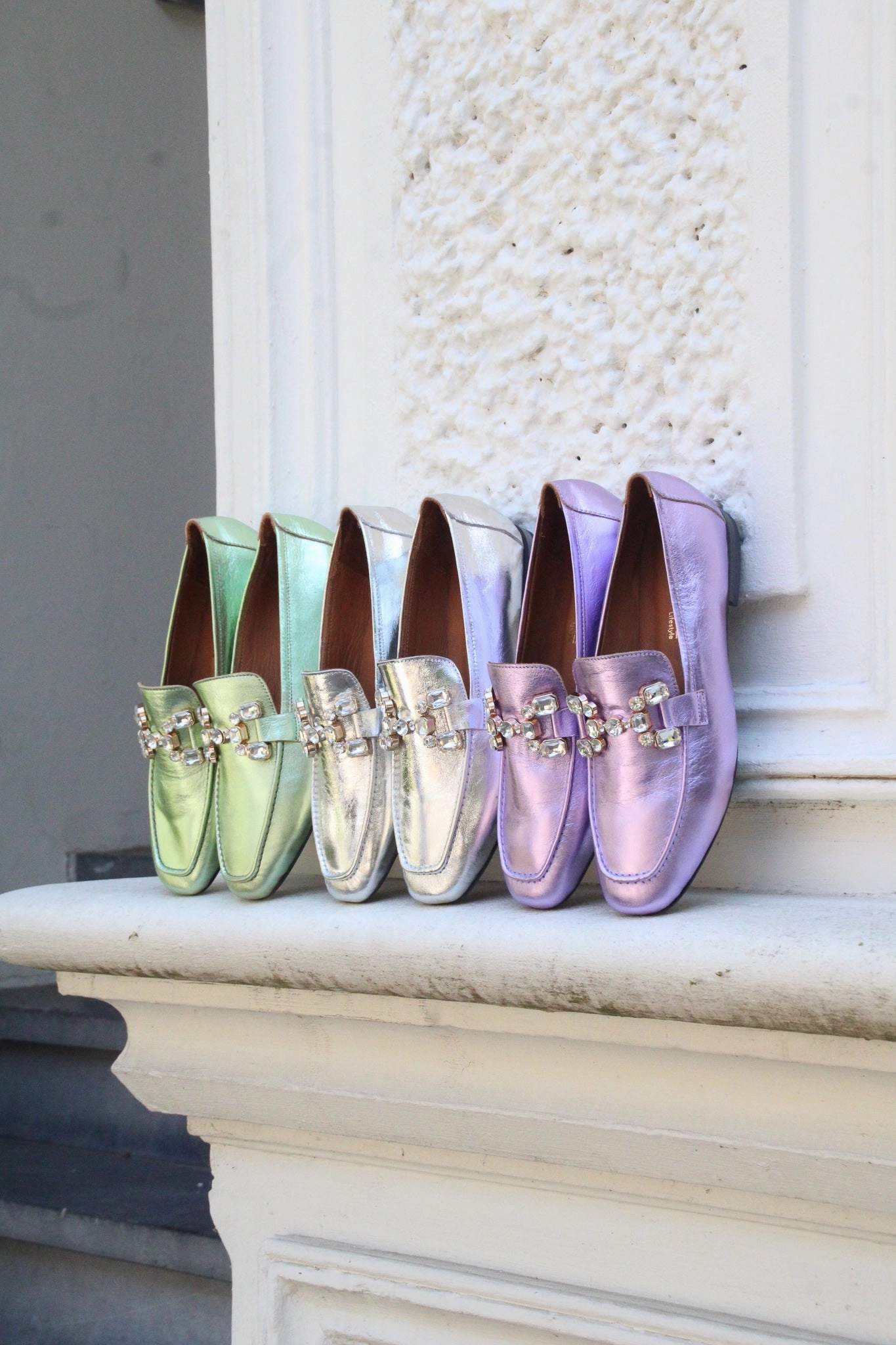 Vegan Loafers Alina | Loafer Goud