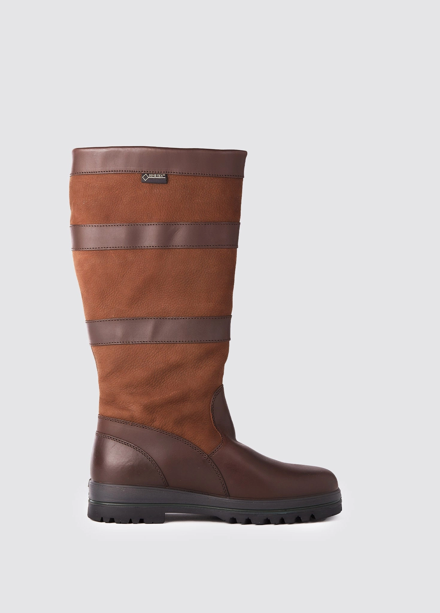 Wexford Damen Outdoor-Stiefel ExtraFit - Walnut High Heel Stiefel Plateau